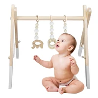 childrens wooden environmental fitness equipment baby fitness frame childrens educational toys photography props teether
