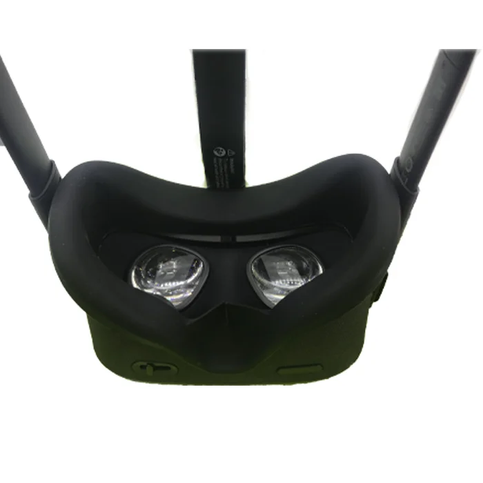Мягкая силиконовая маска для глаз против пота для Oculus Quest Rift S VR очки унисекс анти-утечка света Блокировка лица повязка на глаза, маска для сна Pad