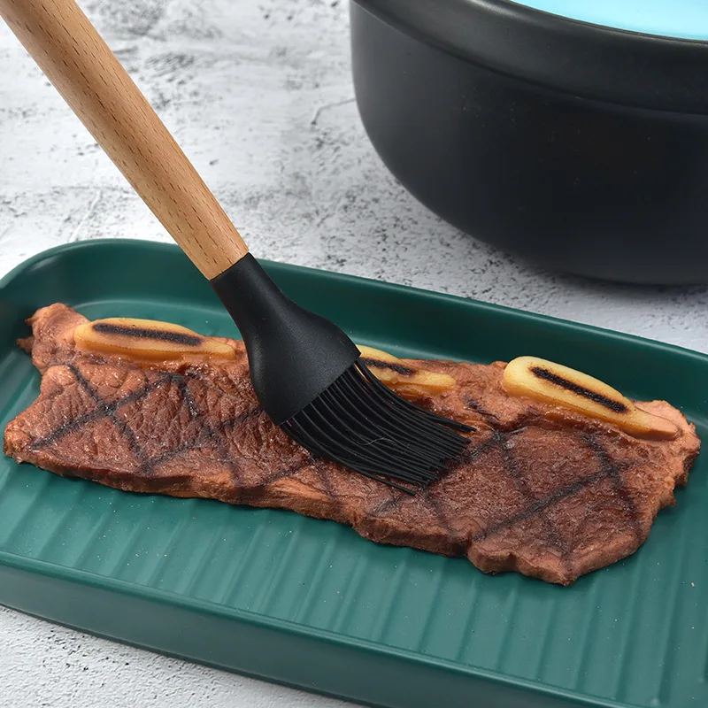 

11pcs/set Silicone Kitchenware Kitchen Set Soup Spoon Egg Beater Non-stick Kitchen Accessories Cooking Tools Camping Home Tool