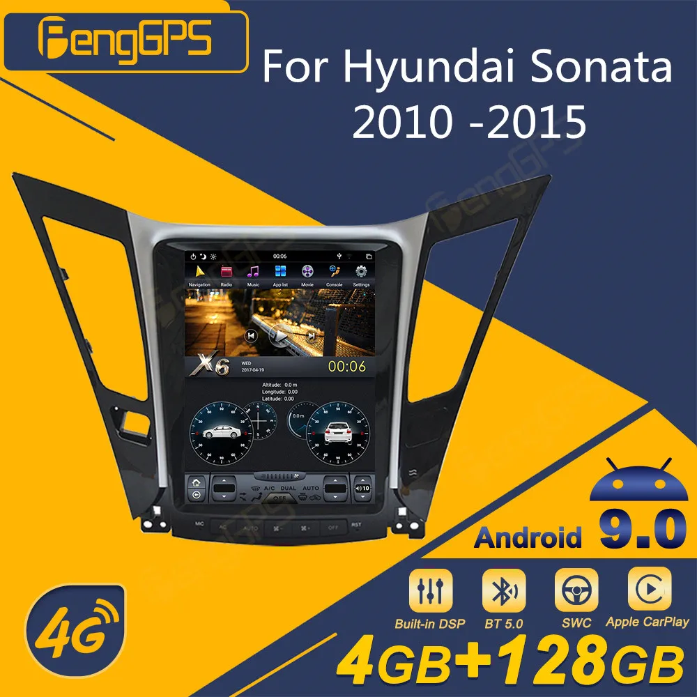 

For Hyundai Sonata 2010 -2015 Android Car Radio Tesla Screen 2Din Stereo Receiver Autoradio Multimedia Player GPS Navi Head Unit