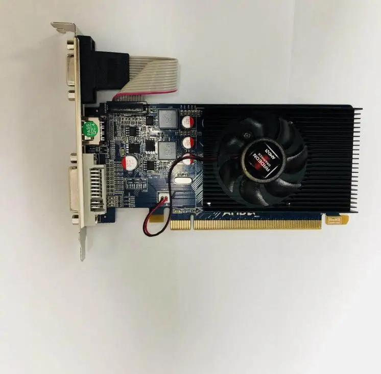 HD7450 Game Graphics Card 2GB DDR3 PCI Express 2.0X16 Video Cards Small Chassis Dedicated High-end Desktop PC Graphics Card