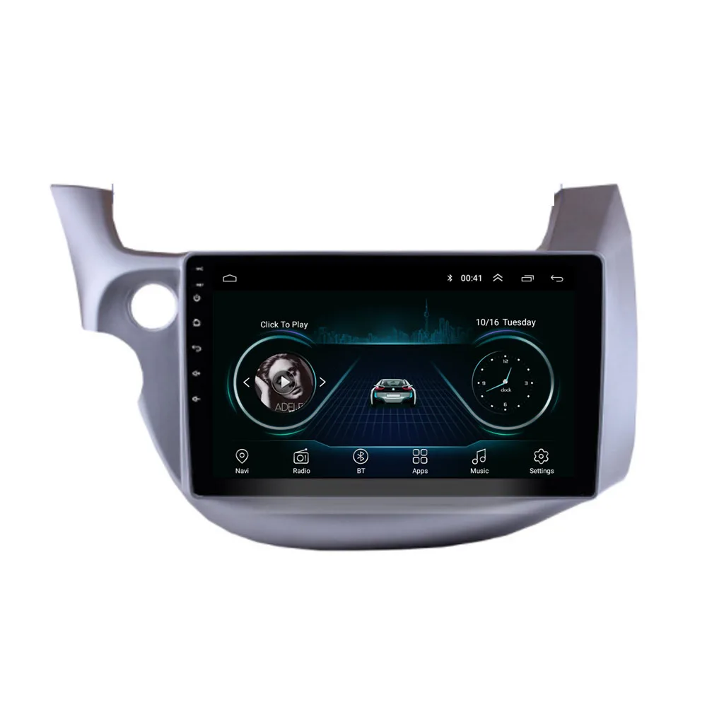Quad core Android 8 1 для HONDA FIT JAZZ 2008 2009 2010 2011 2012 2013 мультимедиа обоих концах подключения