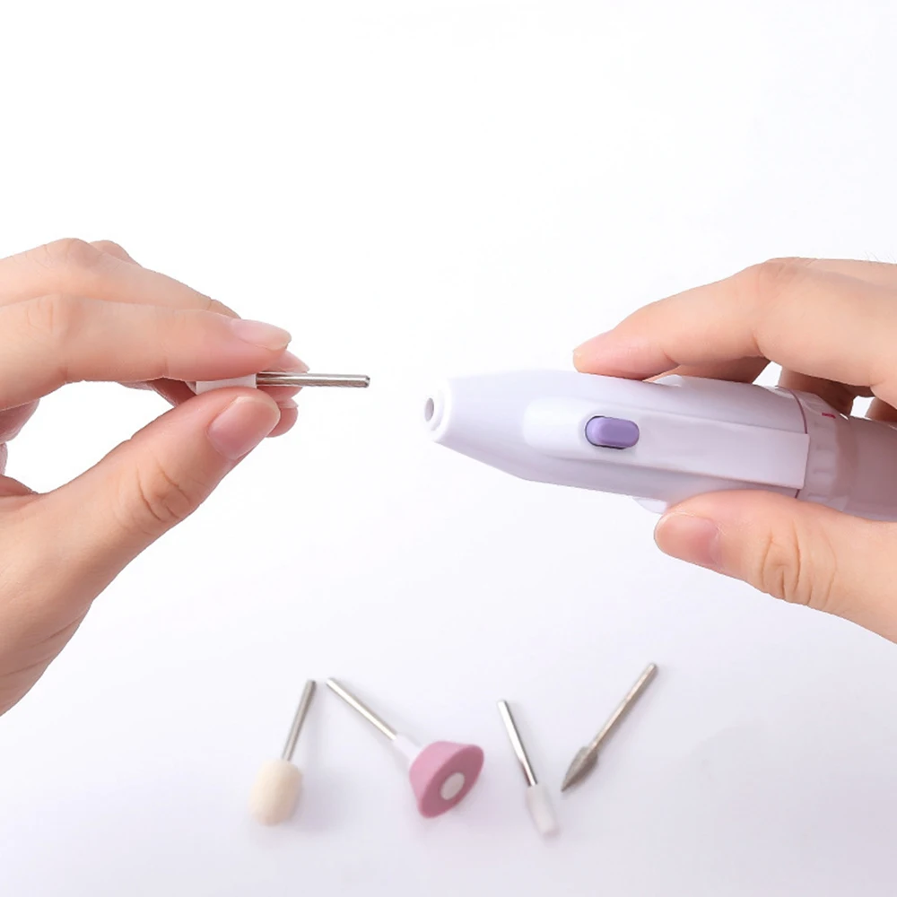 Электрическая мини-дрель для ногтей 1 набор аппарат маникюра с гель-лаком