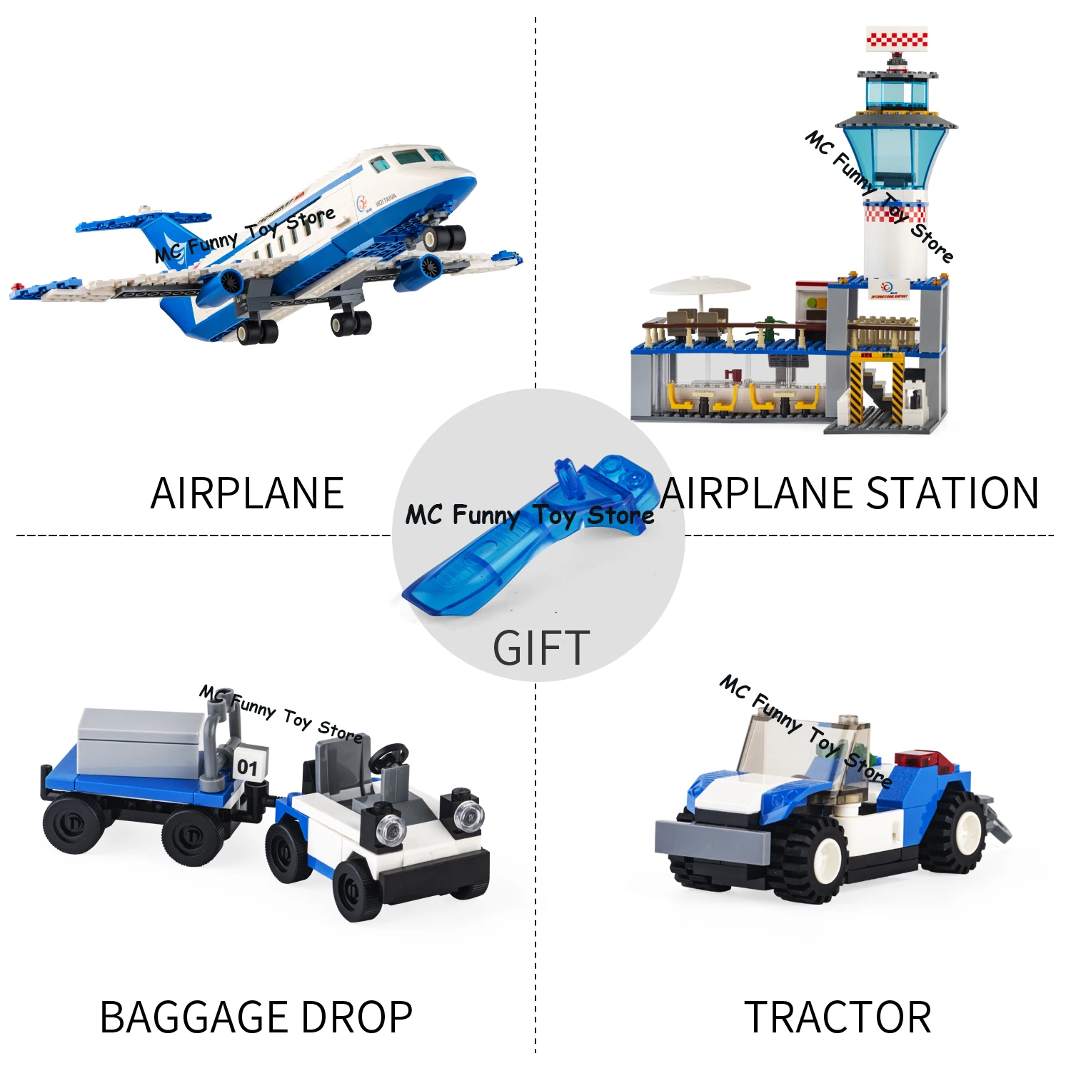 Конструктор строительный GUDI MOC детский 652 деталей | Игрушки и хобби