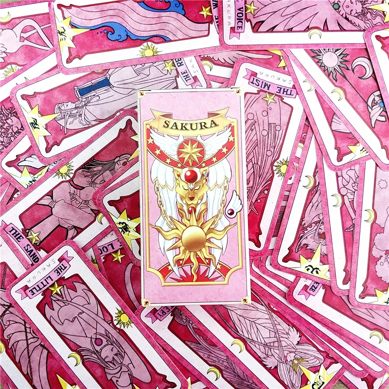 1 комплект Аниме Cardcaptor Sakura Clow Card Косплей prop KINOMOTO SAKURA captor карты с Сакурой