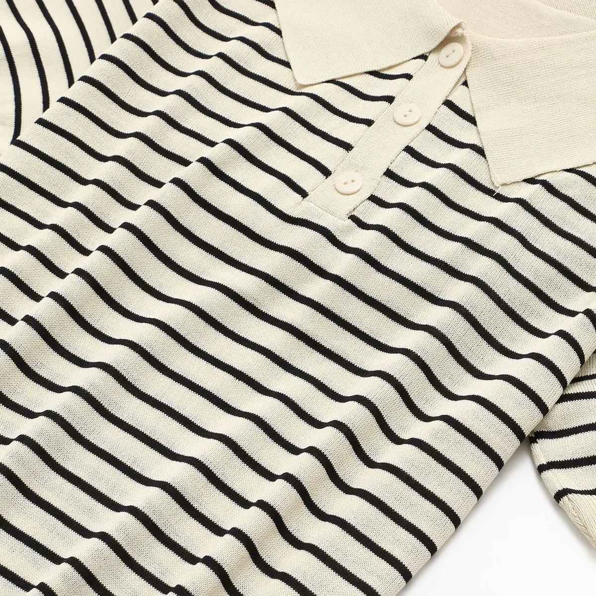 

Summer womens tops and blouses plus size T-shirt female 2021 striped Ice silk short sleeves sailor collar women's t-shirts