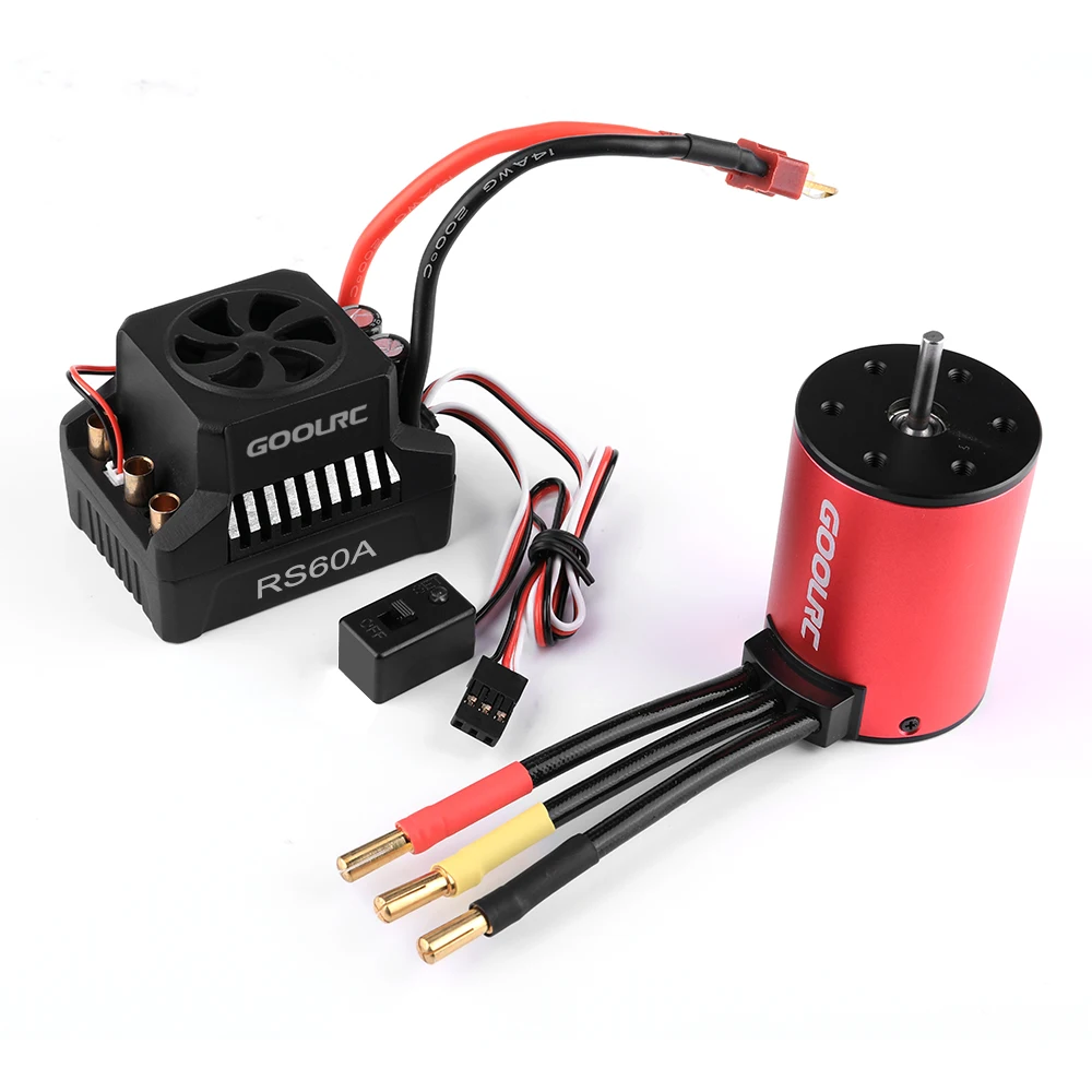 GoolRC 3650 4300KV 3900KV бесщеточный двигатель 60A ESC Бесщеточный электронный регулятор