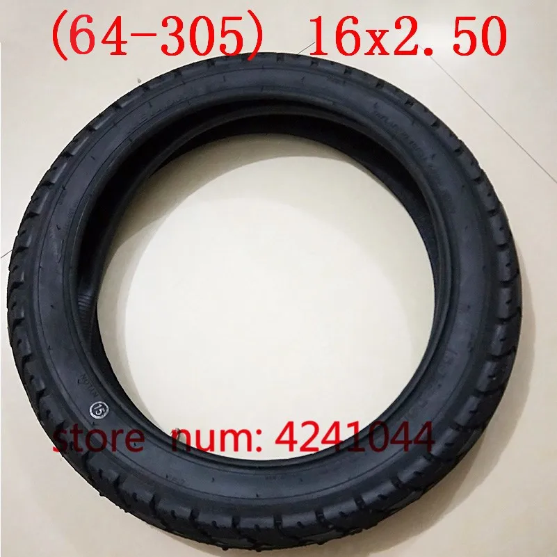 16x2,50(65-305) шины и внутренняя труба подходит для электрических велосипедов(электронные велосипеды), детские велосипеды, маленькие BMX и скутеры 16x2,5 шины - Цвет: outer tyre