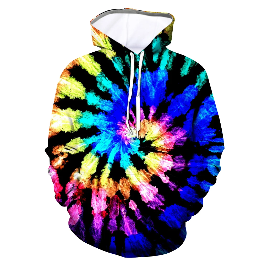 

Настраиваемые 3d-печатные повседневные и красочные кофты с капюшоном для мужчин и женщин осенняя модная спортивная одежда на улице