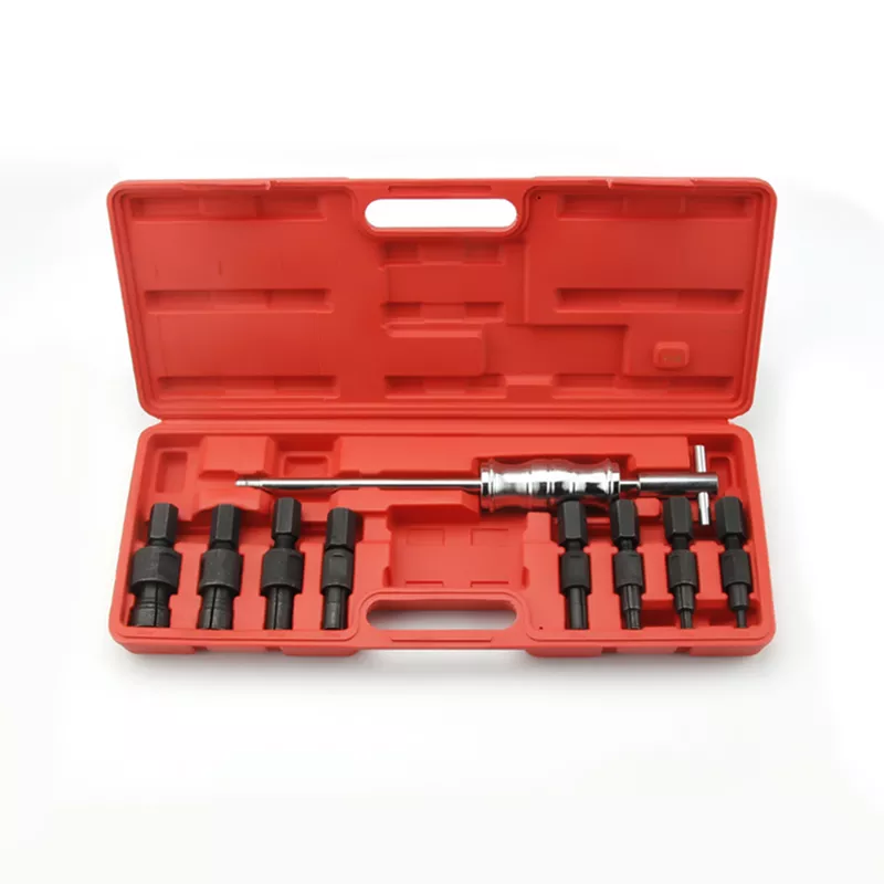 9Pcs Inner Bearing Sliding Hammer Puller Car Bearing Separator Bearing Extractor Puller Set Automotive Machine Tool Kit