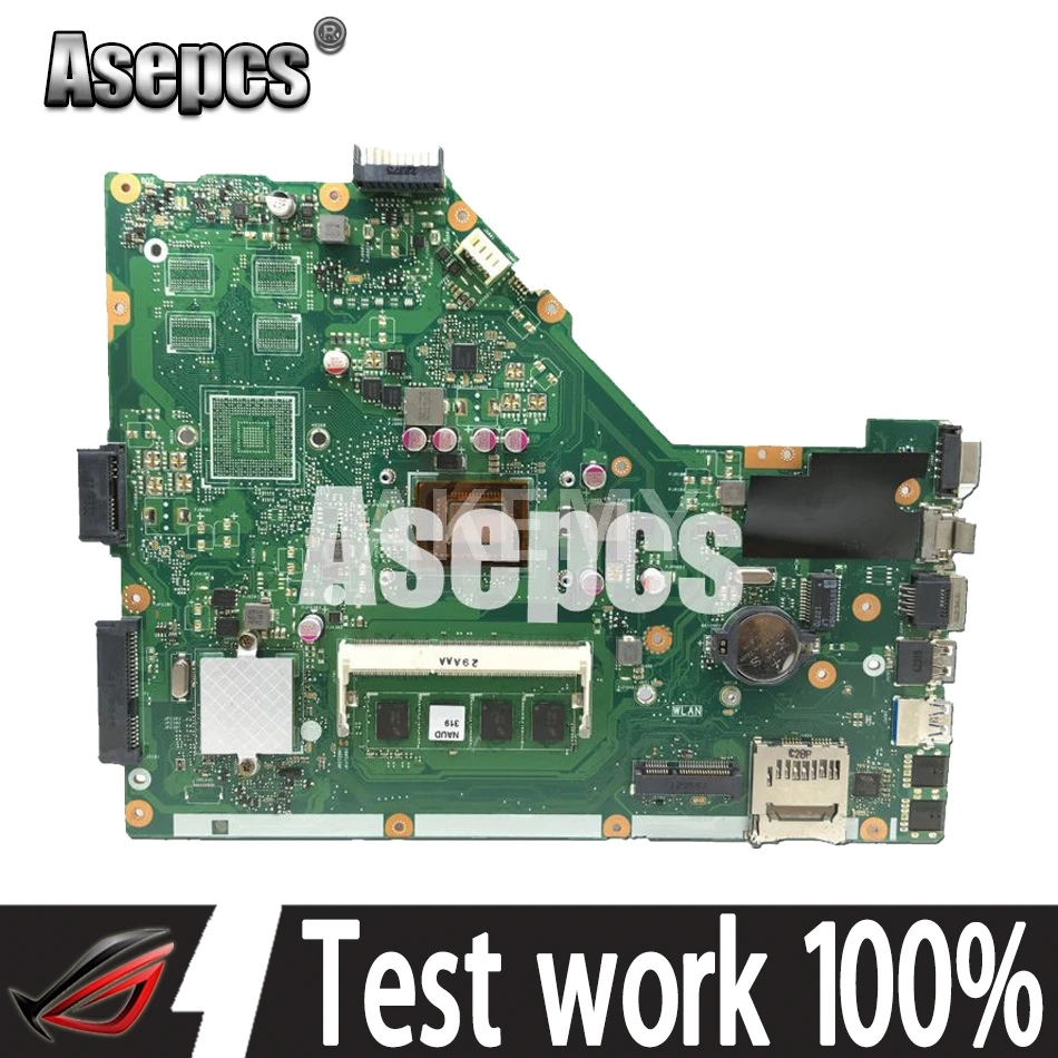 

Материнская плата X55C X55VD для ноутбука Asus X55VD X55C X55V, системная плата SLJ8E REV.2.2 2,1 с ОЗУ 2 Гб, работает 100%