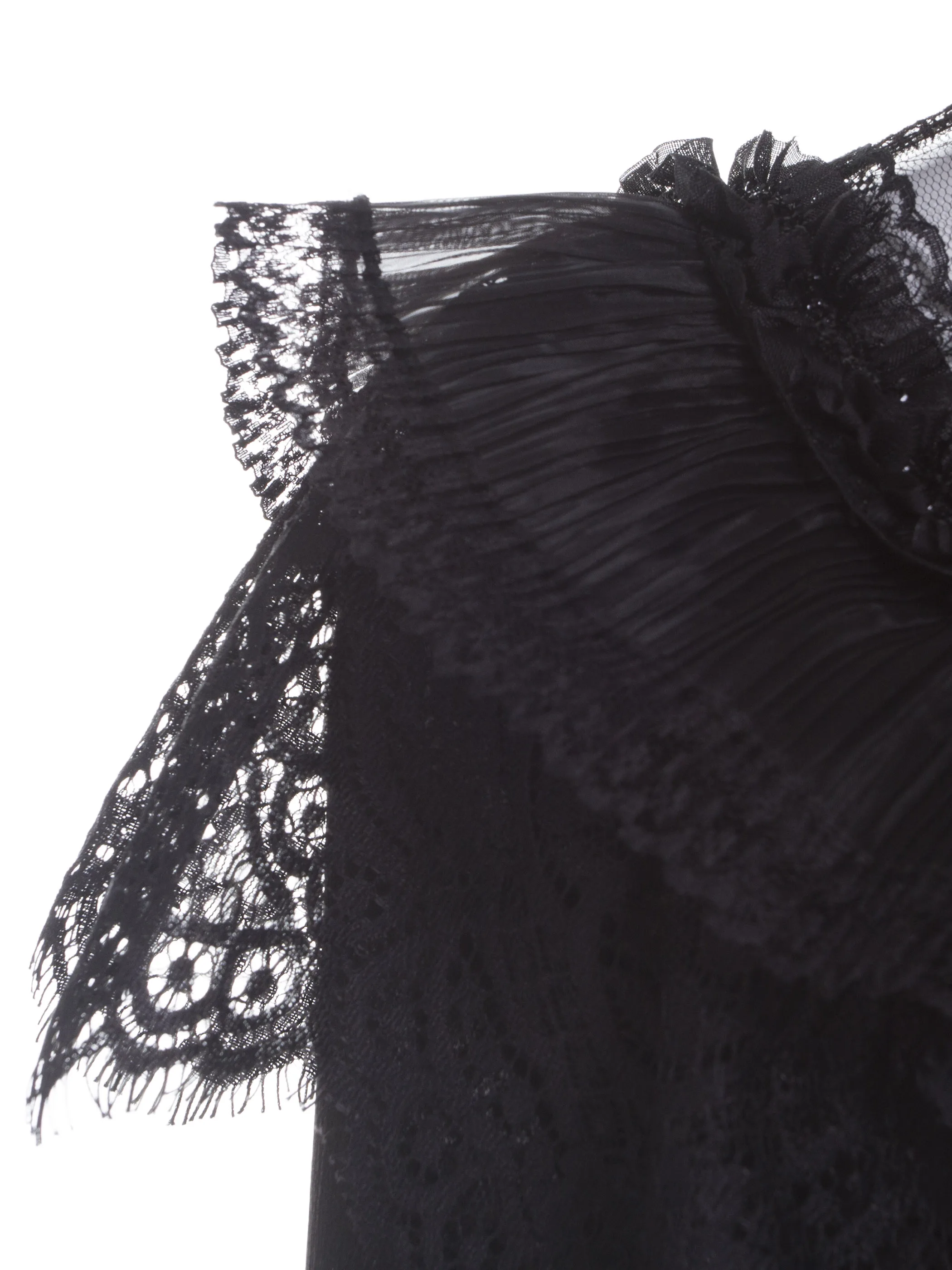 

Women Lace Maxi Dress Spring Gothic Party Elegant Office Ladies Flare Sleeve Mesh Sexy Solid Black Female Long Dress 2021 New