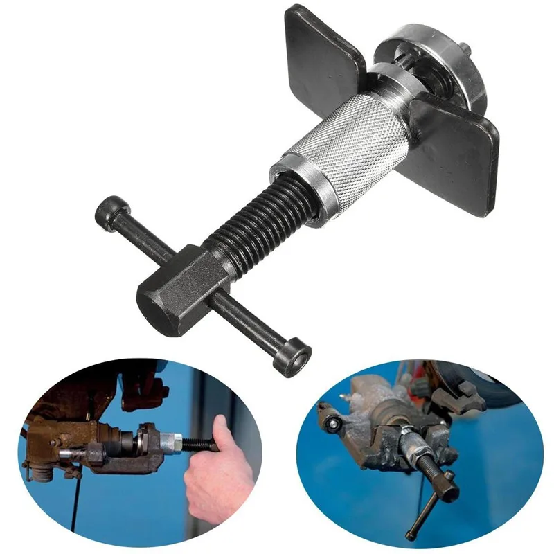 2 Pin металлическая правая тормозная колодка поршневой суппорт перемотка для