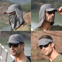 k68 baseball cap for men sun protection mask quick dry mens panama hat sun protection womens baseball cap sun visor anti uv
