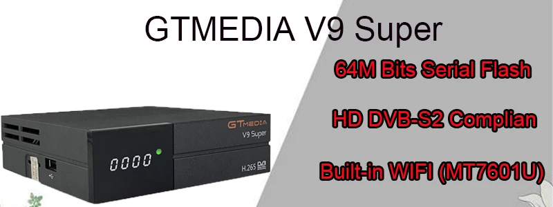 Freesat Satellite Receiver GTMEDIA V9 Super HD 1080P DVB-S2 H.265 Satellite Decoder free 1year 7line Spain cccam same as v8 nove
