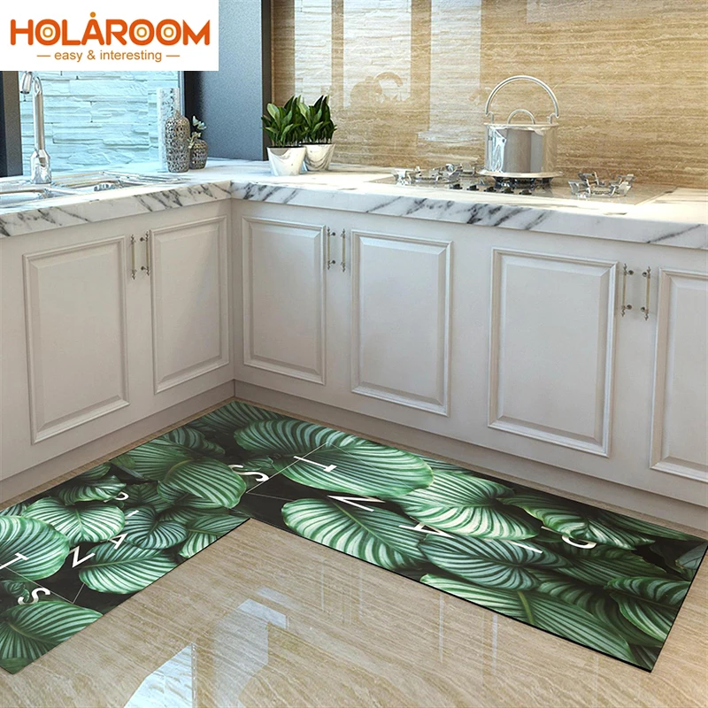 1 шт. Противоскользящий коврик кухонный геометрический входной двери для