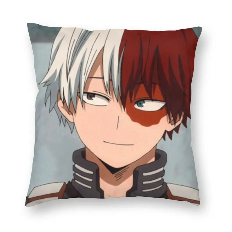 

Shoto Todoroki Luxury Pillow Cover Bedroom Decoration Boku No Hero Academia Anime Cushion