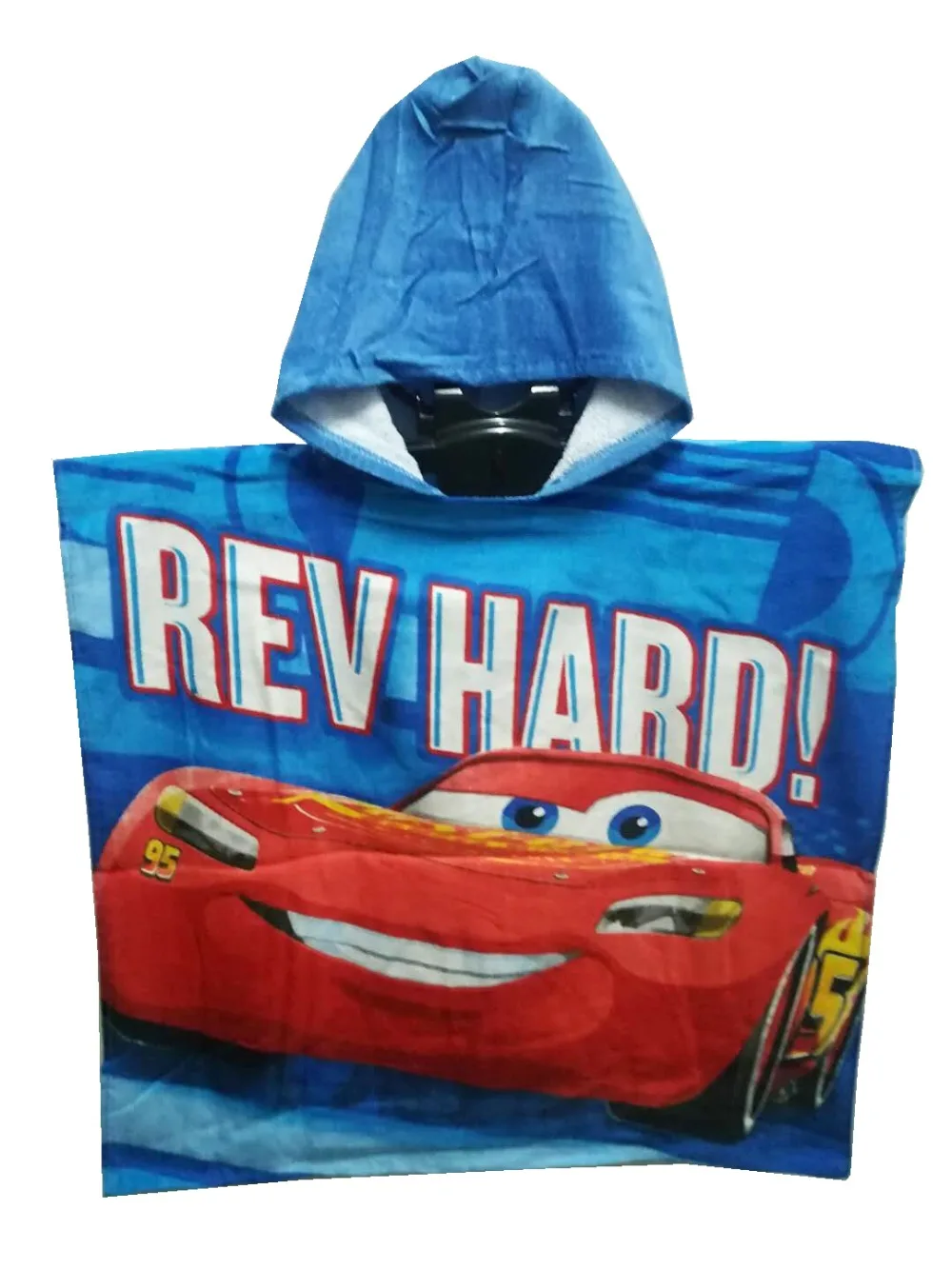 Disney Mc queen cars100% хлопок, полотенце с капюшоном для девочек от 0 до 3 лет, полотенце для пляжа и бассейна, 50x115 см