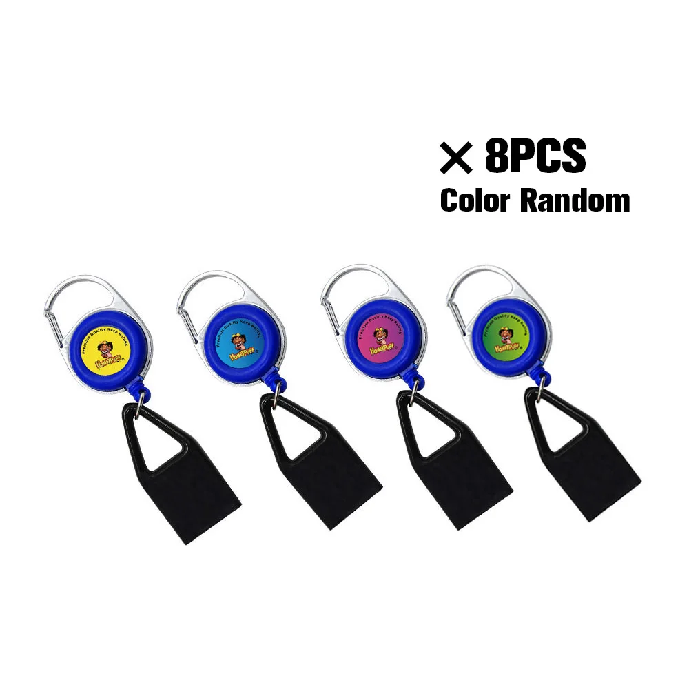 8pcsBlueColorRandom HONEYPUFF необычная наклейка силиконовая зажигалка крышка обернутая для обычного размера зажигалка держатель рукав крышка клип брелок-зажигалка для ключей держатель - Цвет: 8pcsBlueColorRandom
