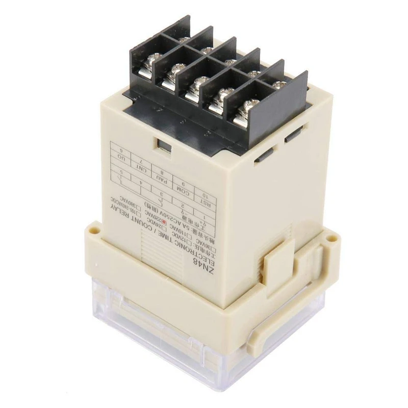 ZN48 AC220V цифровой счетчик реле времени Многофункциональный вращающийся