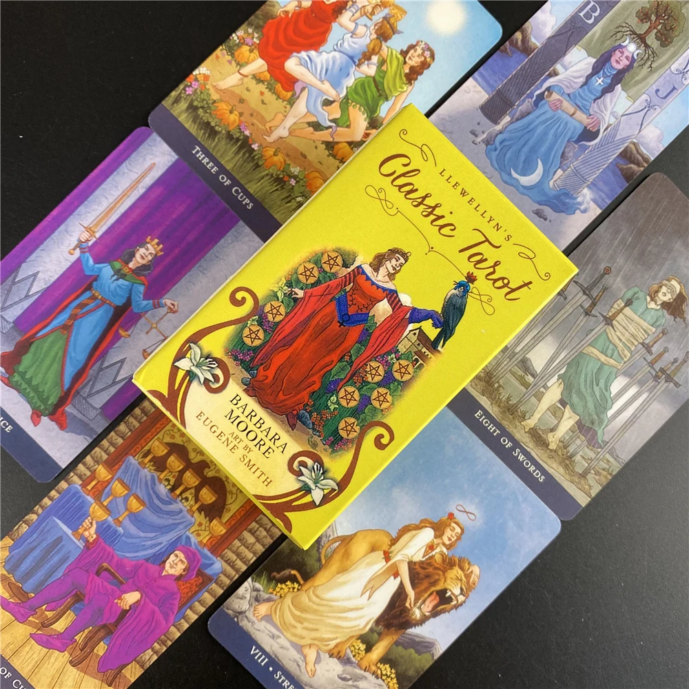Классический Tarot Mini популярный Deck карты Барбары Мор рисунок классический