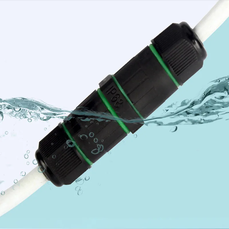 Электрический соединитель водонепроницаемый для 3 pin IP68 7mmelectric Electricos