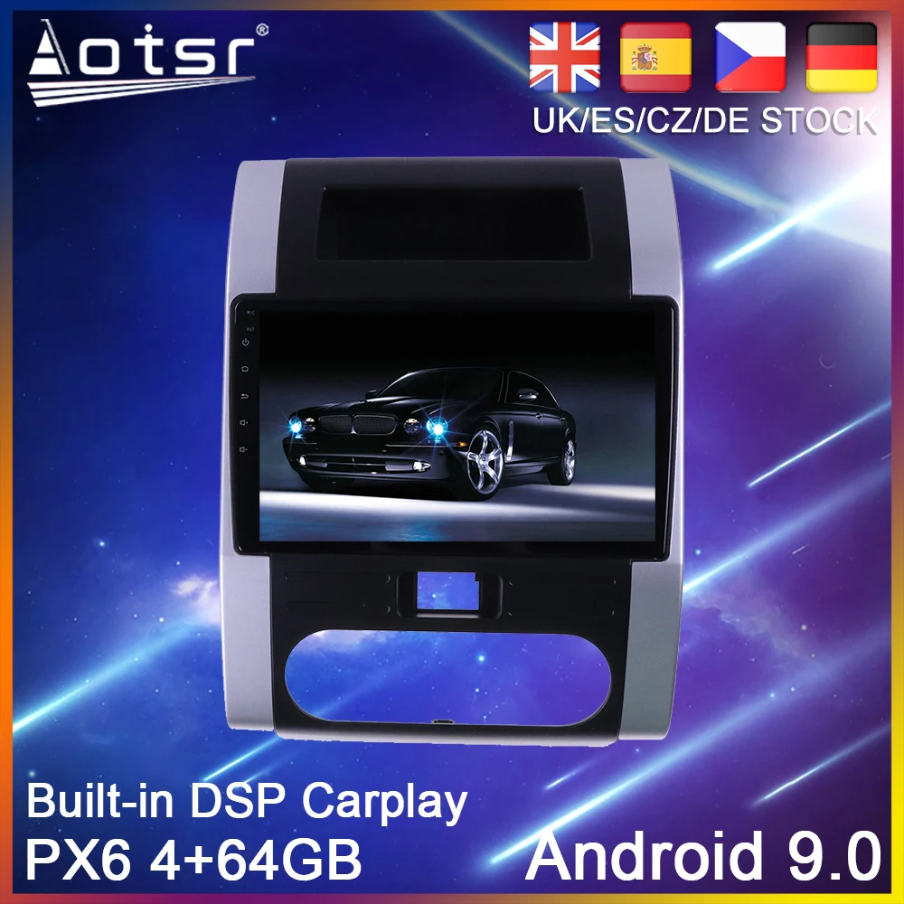 Автомобильный DVD плеер PX6 на Android 9 GPS навигатор для Nissan X Trail XTrail T32 T31 автомобильное