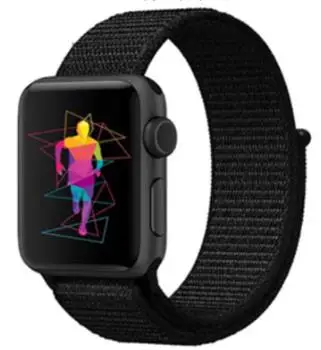 5 Nylon Strap For apple watch 5 4 band 44mm/40mm pulseira apple watch 42mm/38mm iwatch series 5/4/3/2 Colorful connector watchband - Цвет ремешка: 5