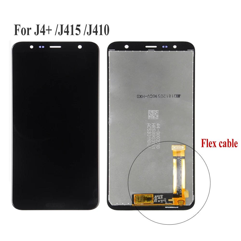 ЖК дисплей WEIDA для Samsung Galaxy 5 J4 J400 J400F 6 дюймов Plus J415 J415F J415G/M сенсорный экран с
