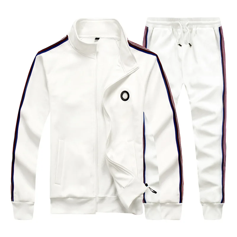 

Sportswear men's zipper jacket + pants 2-piece sportswear jogger suit casual slim sportswear fashion men's sportswear