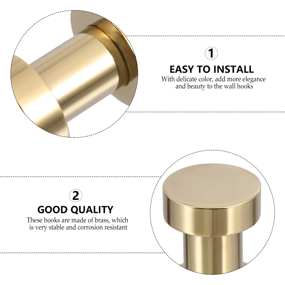 

5pcs Bathroom Towel Hooks Heavy Duty Wall Hooks Strong Adhesive Clothes Hooks