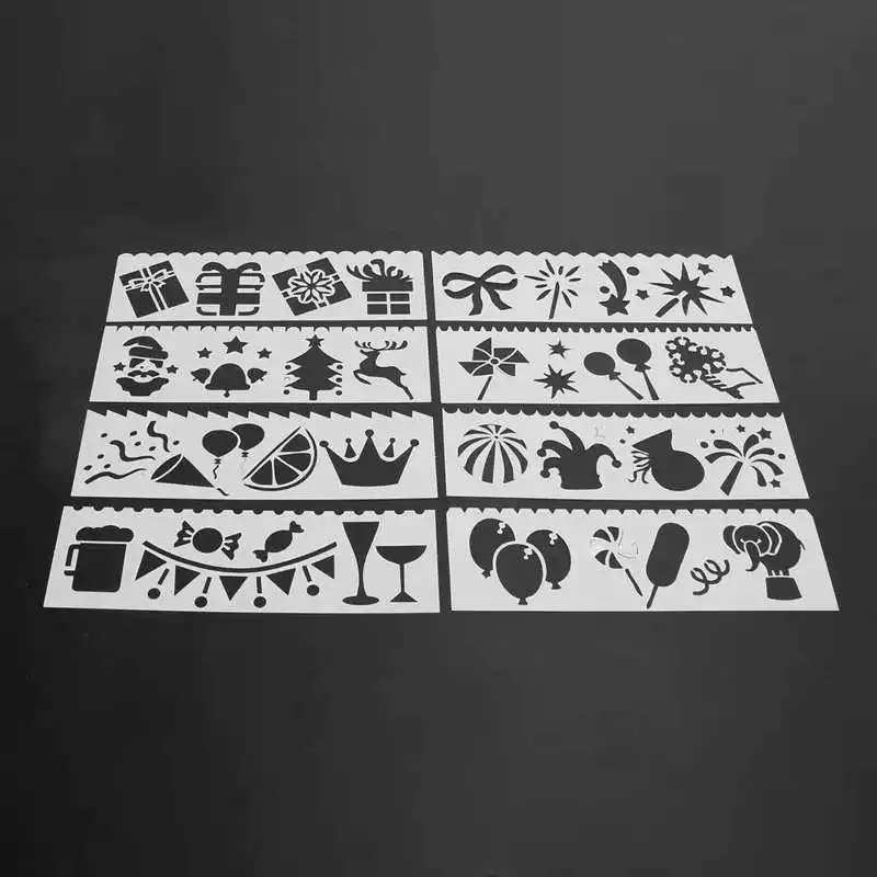 Художественные принадлежности для рукоделия шаблон рисования интересный дизайн