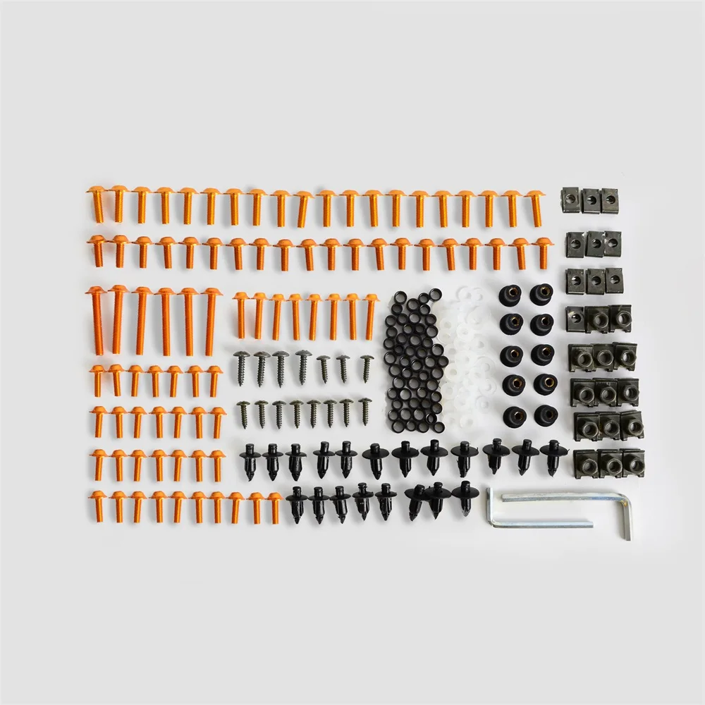 Комплект болтов обтекателя кузова лобового стекла мотоцикла 223 шт. для Yamaha YZF R1 R3 R6