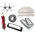 Запчасти для пылесоса XiaoMi Roborock S50 S51 S55 S5 Max S6 S60 S6 Pure S6 MaxV E25 E35, фильтр НЕРА, основная и боковая щетки