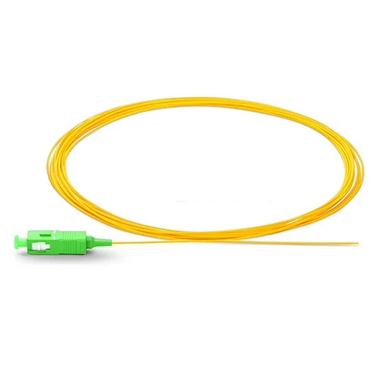 Ftth SC APC  Pigtail 1m Simplex Single Mode FTTH Cable SC APC Fiber Optic Pigtail SC Connector fibra optica SC Pigtail