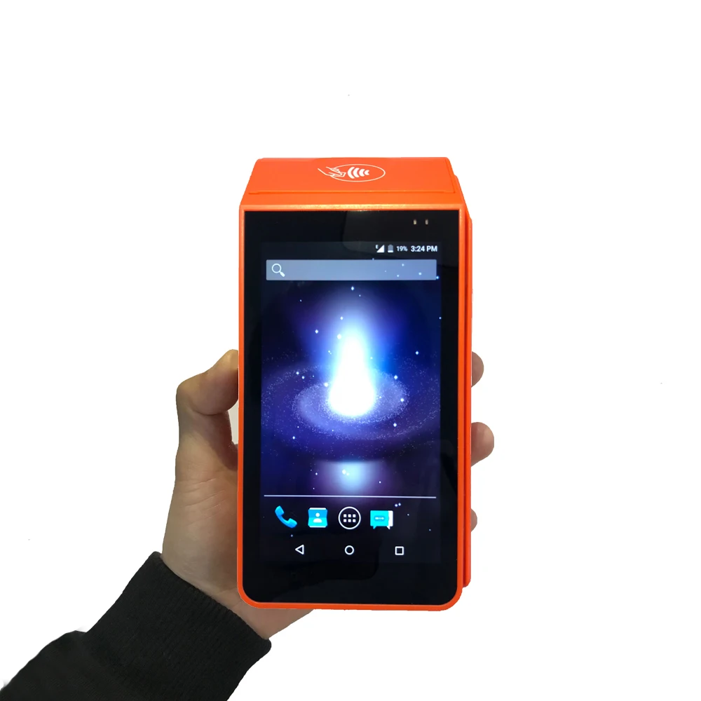 Android 5 1 сенсорный экран беспроводная машина для продажи билетов на