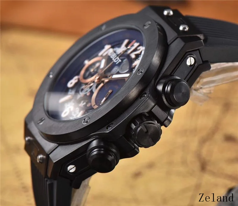 

SPIRIT OF BIG BANG Luxury Brand Mens Watches Mechanical Wristwatches Stainless Steel Strap men's wristwatch classic business