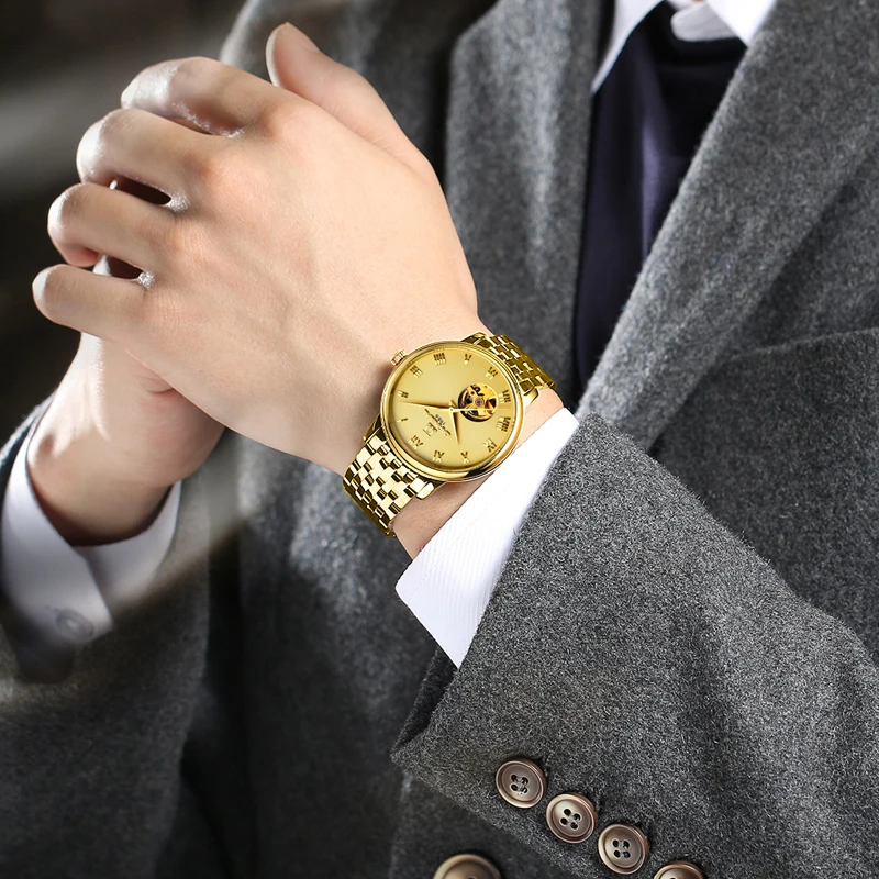 

Switzerland Carnival Watch Men JAPAN MIYOTA Automatic Mechanical Brand Luxury Men Watches Sapphire reloj hombre Clock C50801-2