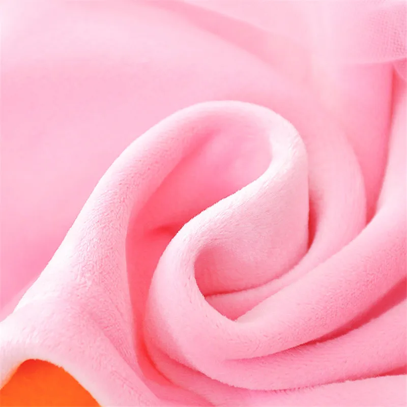 Платья для девочек зимняя одежда малышей детская из плотного бархата теплое