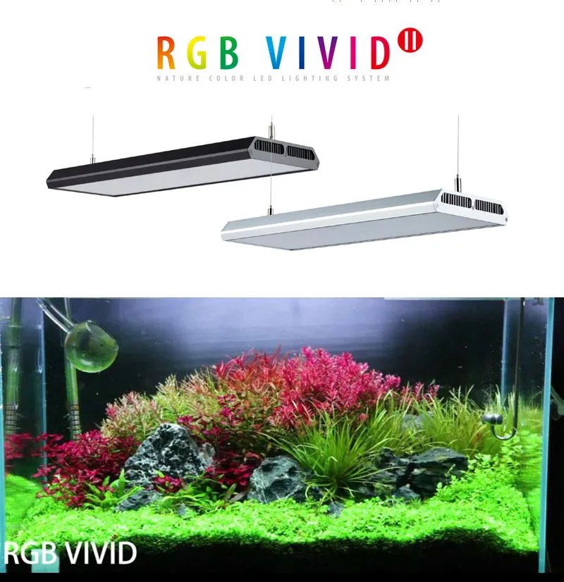 Chihiros RGB яркий светодиодный светильник для растений, светильник для выращивания растений, приложение bluetooth, для восхода солнца, заката, bluetooth, умный контроль аквариума