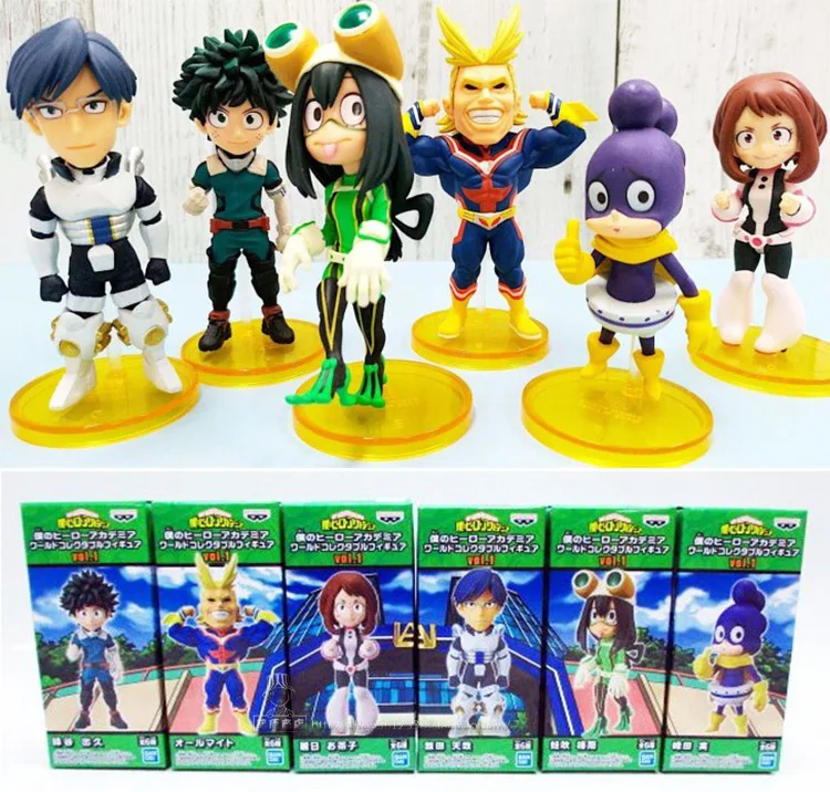 WSTXBD BANPRESTO MY HERO Academy WCF All Might Deku Midoriya Shoto Todoroki Hiroaka figuals модель кукол Brinquedos | Игрушки и