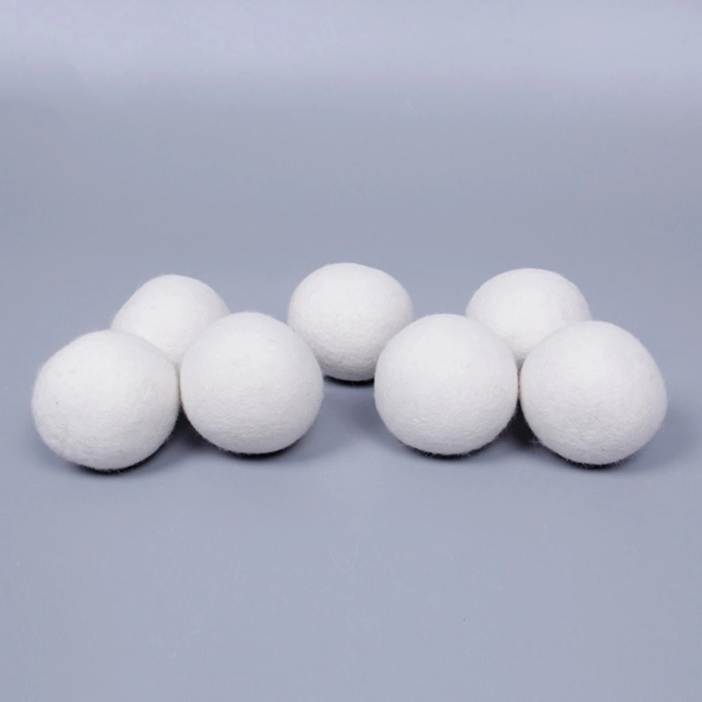 6 шт./упак. Прачечная чистый мяч многоразовая природные органические смягчитель