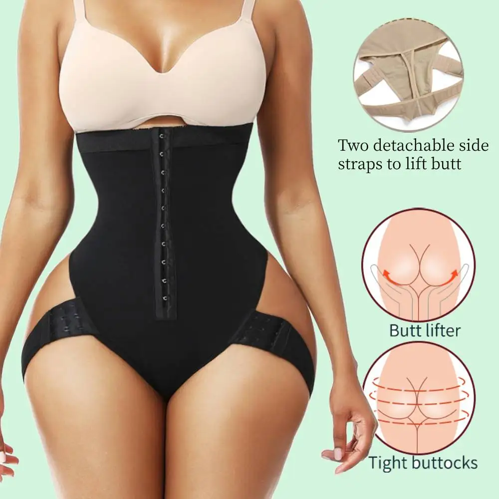 Waist Trainer Tummy Control Butt Lifter Body Shaper Thong High Shapewear Slimming Underwear Shaping Briefs Panty | Женская одежда