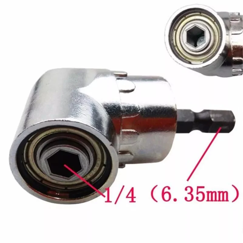 1/4 Inch Hex Shank Drill Bit Angle Driver 105 Degree Adjustable Screwdriver Parts Sent of tools Accessories 1/4" | Инструменты