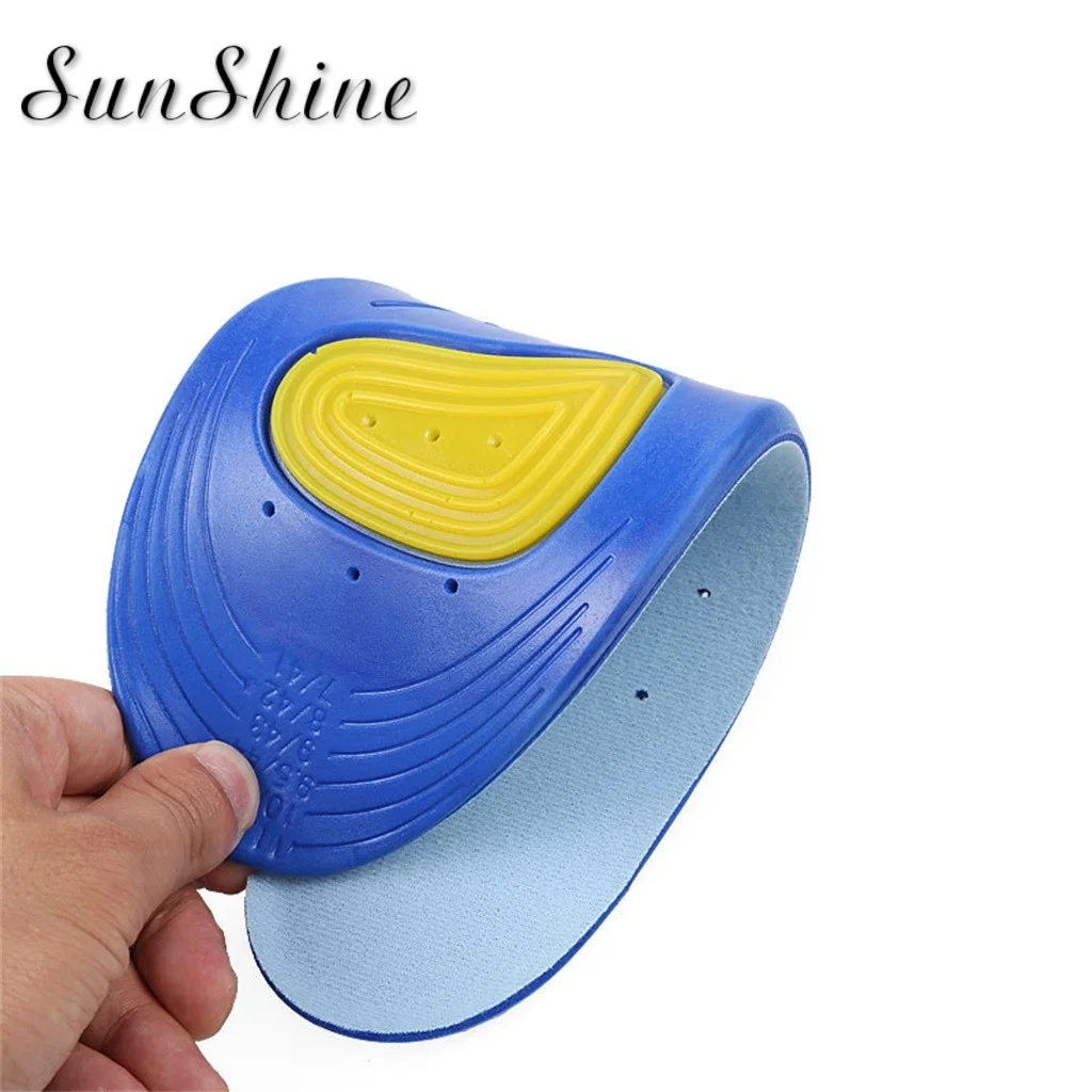 2 шт. спортивные стельки из ПУ кожи мужские впитывающие пот дышащие ударные