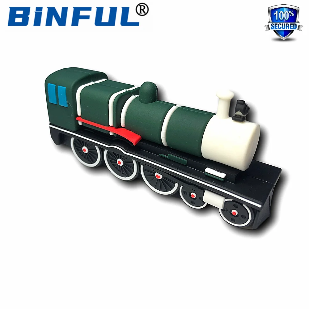 BINFUL мультфильм новый быстрый USB 3 0 поезд флэш накопитель 128 ГБ 4 флешки 8 Гб