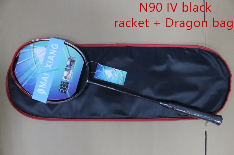 N90 IV Dragon bag N90IV N90-3 ракетки для бадминтона nano углеродистая Высококачественная N90-4 ракетка для бадминтона - Цвет: N90 IV Dragon bag