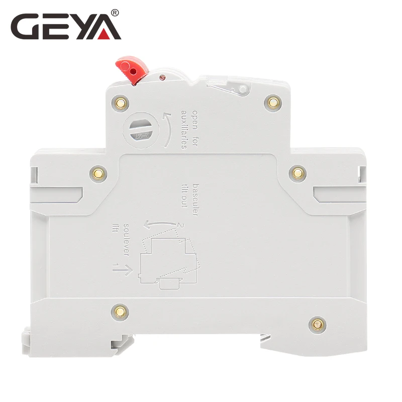 GEYA GYM8 1P Din Rail MCB 6A 10A 16A 20A 25A 32A 40A 50A 63A 220V Mini автоматический выключатель C Curve с