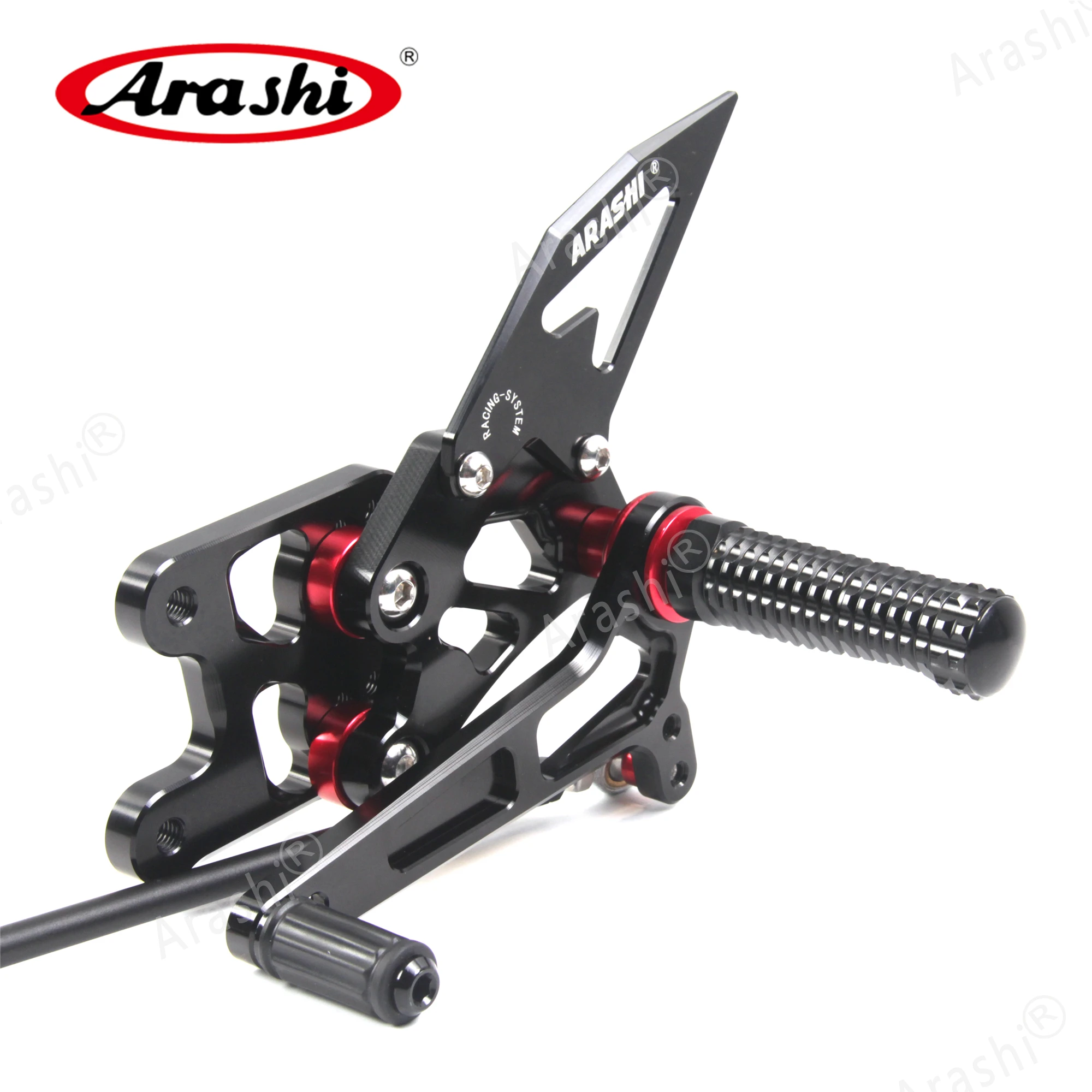 Arashi GSXR 1000 K7 K8 Rider Rearset регулируемые Подножки для SUZUKI GSXR1000 GSX-R 1000 2007 2008 мотоцикла с ЧПУ