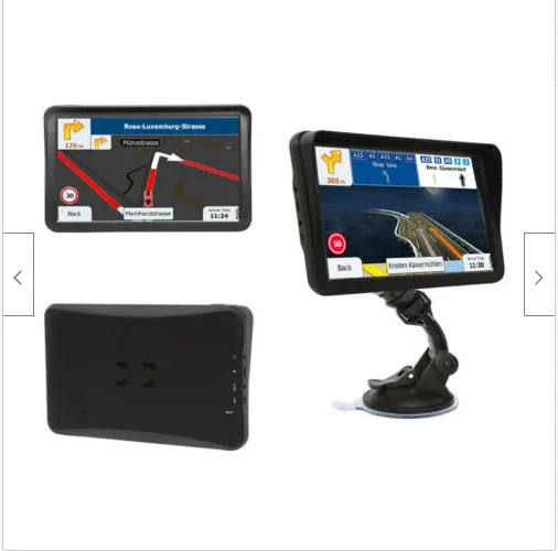 Bluetooth 9 дюймов автомобиль грузовик gps емкостной экран с AV-IN загружен Европа карта